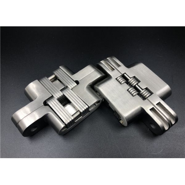 Fuego que valora grueso invisible de la bisagra 30m m del soporte sólido de la mortaja con 4 agujeros