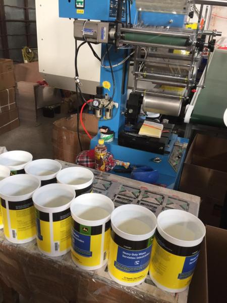 Hot sale 2L HDPE canister for wet wipes