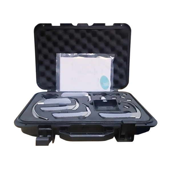 2022 CMOS Rigid Video Laryngoscope With 5 size Reusable Blades 3.0 Inch Full View