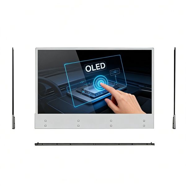Factory Direct 55 Inch Embedded Transparent OLED Touch Screen for Smart Retail & Interactive Display