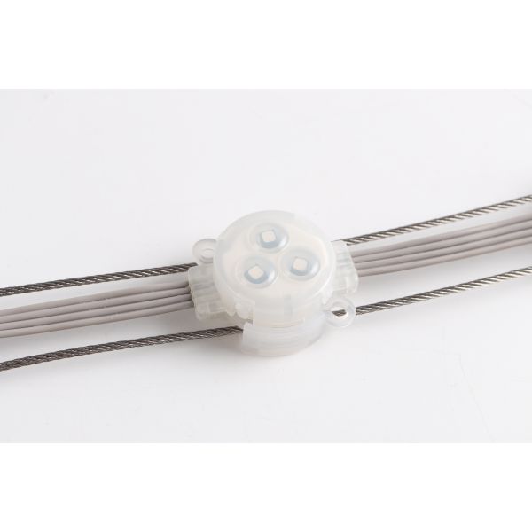 30mm DC12V Waterproof LED Point Light Lamp Outdoor Garden Wall Decoration Light
