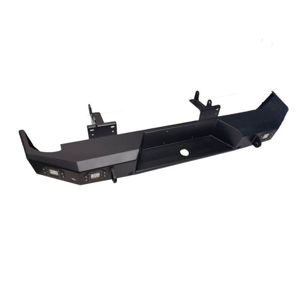 DONGE RAM 4x4 Auto Accessories Winch Rear Bumper with Tire Carrier and Jerrycan Holder