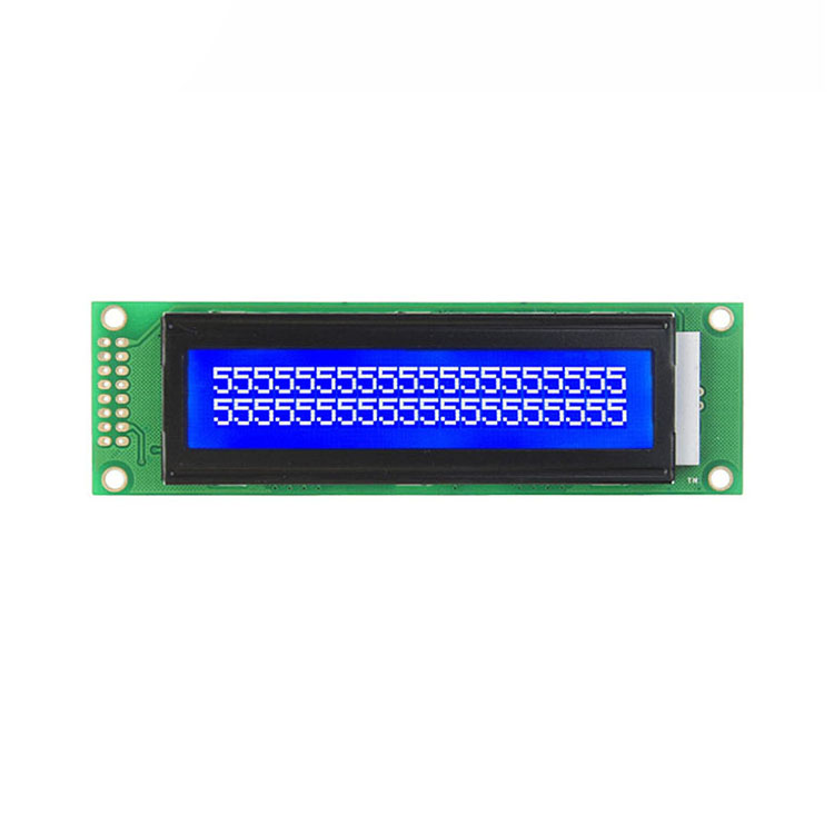 STN Standard Character LCD Display Module 2402 Type COB 116x37mm 350cd/Positive 128x64 Resolution