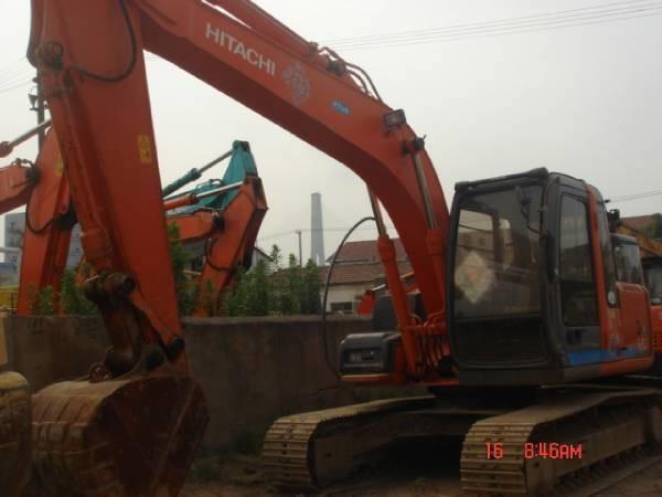 12T weight Used Crawler Excavator Hitachi ZX120 ISUZU 4BG1 engine with Original Paint