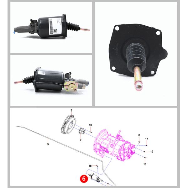 60199875 частей крана тележки Assy KL1604PS2-010 ракеты -носителя муфты запасных