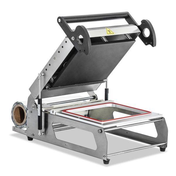 Customizable Manual Edge Cutting Sealer Machine CH-FR430A with Adjustable Temperature Control and Ergonomic Handle for Food Trays