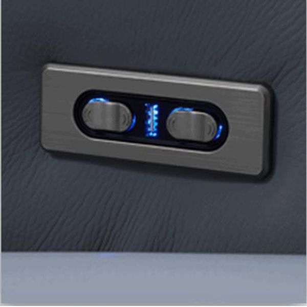 BN Italian Living Room Smart Sofa Function Modern Left And Right Corner Napa Leather Electric Functional Recliner Sofa