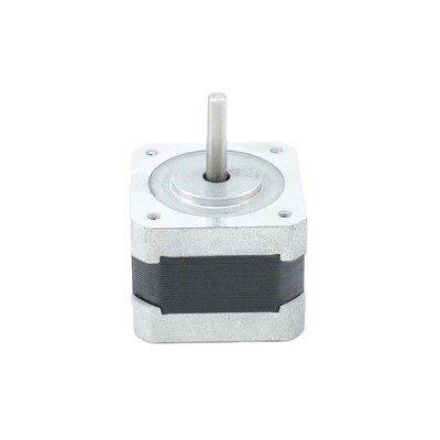 0.9 Step Angle Nema 17 Stepper Motor 4 Leads 10V 0.5A Low Noise For Textile Industries