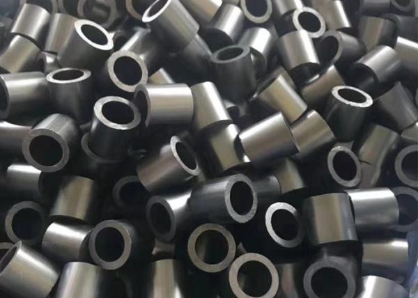 Black Color Tower Packing Column Internals Heat Resistance Carbon Raschig Ring