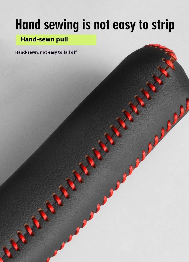 For Suzuki Jimny Leather Gear Shift Handle Cover Interior Modification Kit for JB74 JIMNY