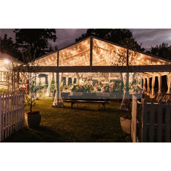 Catering Hotel Elegant Tent , Reception Tent Rental Decorations Luxury Structure