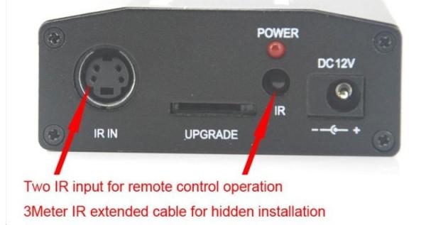 DVB-T7200 Car DVB-T TV box diversity 2 antenna MPEG2/MPEG4 H.264 STB