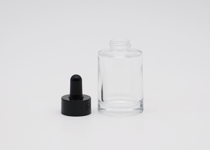 ясные бутылки капельницы 50ml 18/410 для эфирного масла