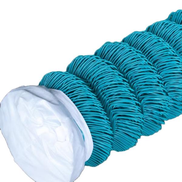 50*50mm Cyclone Wire Chain Link Mesh Fabric Per Roll 1ft-10ft Height