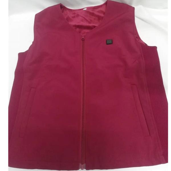 V Neck Rechargeable Heated Vest  7.4V 4400mAh Thermal Vests Ladies Spandex / Polyester
