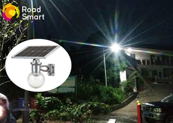 Waterproof IP65 Integrated Led Street Light With Solar Panel , 5 Year Warranty