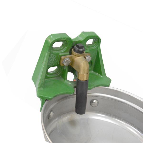 Stainless Steel Water Drinking Bowl, Water flow rate:7.2 L/min, Capacity: 5 Liter For Animal