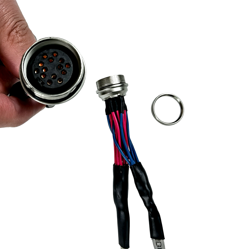 C091 31G014 200 2 U Durable Male Female Connector Cable 14 Pin Aviation Plug Sensor Cable Industrial Grade Wiring Harness C091