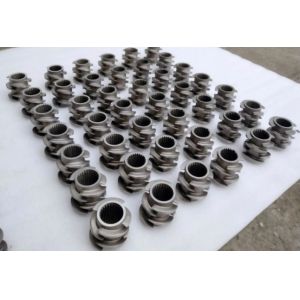 Износоустойчивые элементы винта штрангпресса Plk 46mm для штрангпресса тестомесилки Buss Ko