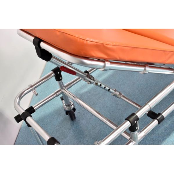 Medical Equipment MRI Movable Non Magnetic Ambulance Stretcher Trolley