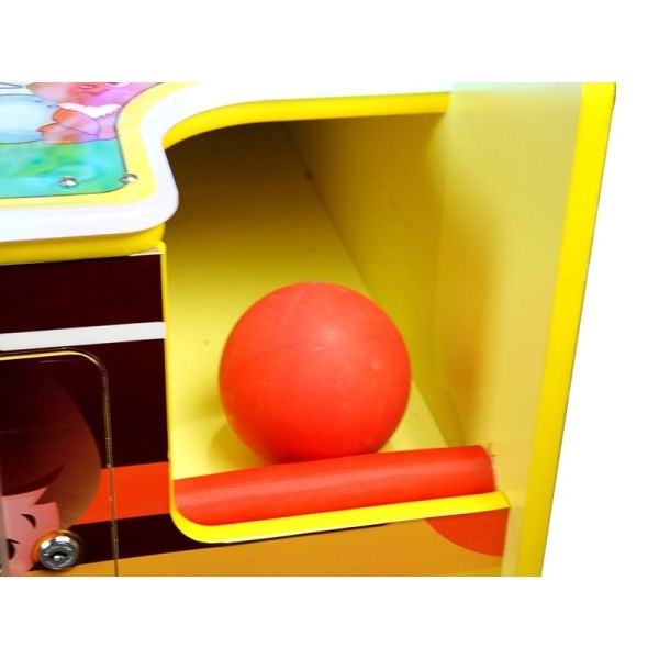 Commercial Small Happy Bowling Video Shooting Ball Gaming Machine For Amusement Park