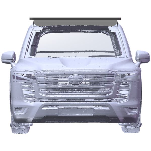 Black Powder Coating Car Roof Racks for Toyota LC150 LC200 LC300 Perfect for Camping