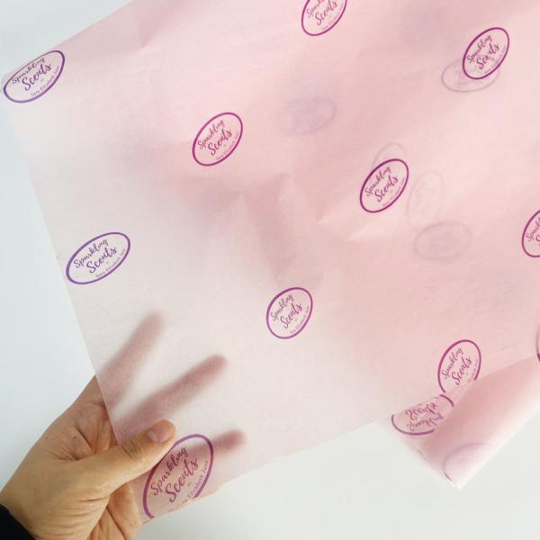 17g Tissue Paper Custom Printed Private Logo High Quality Tissue Paper For Clothing Packaging And Gift Wrapping Paper