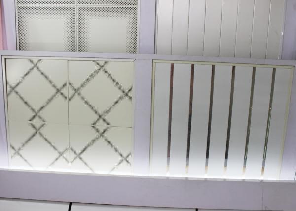 CNC Punching Fireproof Clip In Ceiling Tiles For building Deco ISO9001