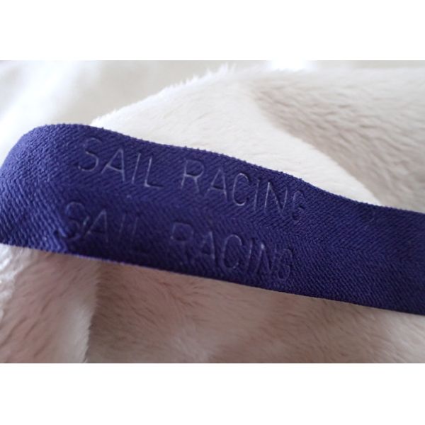 лента жаккарда 25мм эластичная с выбивая логотипом для на открытом воздухе носки