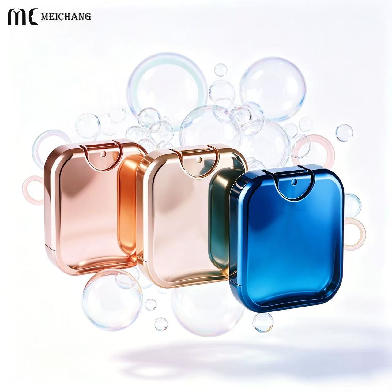 25ml Square Pocket Mouth Freshener Spray Bottle (MC-453)