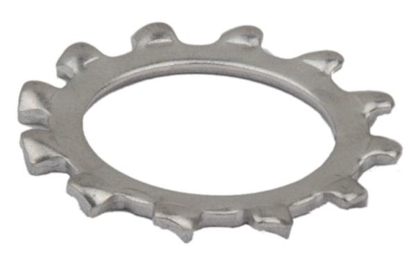9/16 Stainless Steel Shakeproof External Serrated Lock Washer ASME B18.21.1 M3-M24
