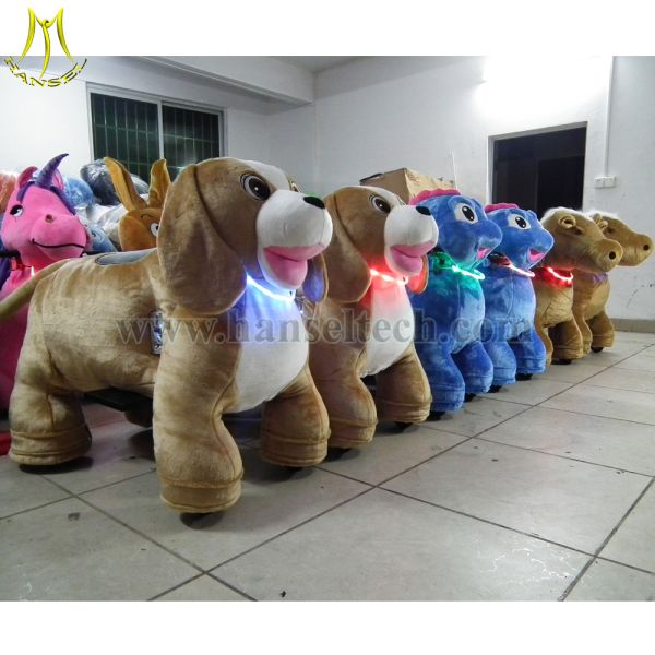 Hansel high quality coin operated animal scooters motorized bicycle electric toy dinosaur for shopping mall
