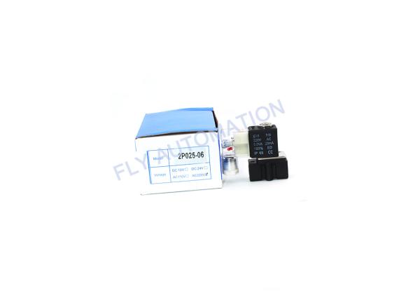 2P025-06 1/8 2 Way Pneumatic Water Solenoid Valve BSP 12V DC Electric Control