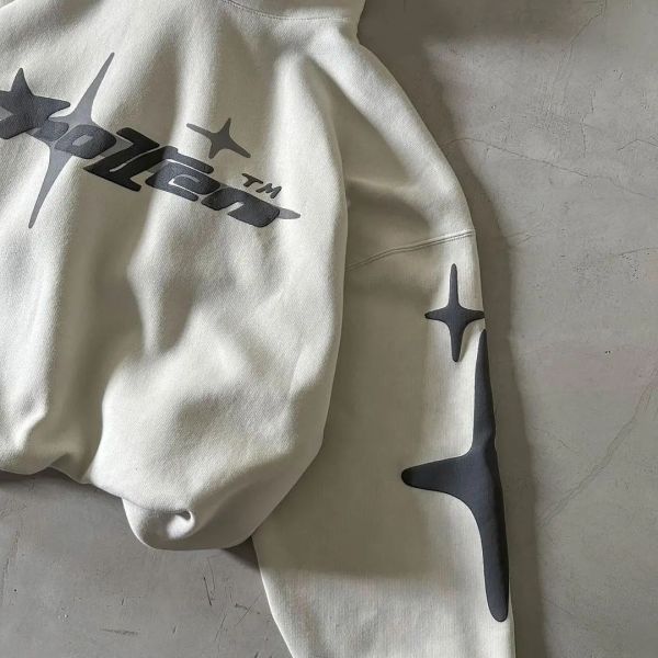 Custom Manufacturer Streetwear Heavy Cotton Pullover Round Mock Neck No Strings Hoodie 3d Puff Printing Hoodies Men Sweatshirts