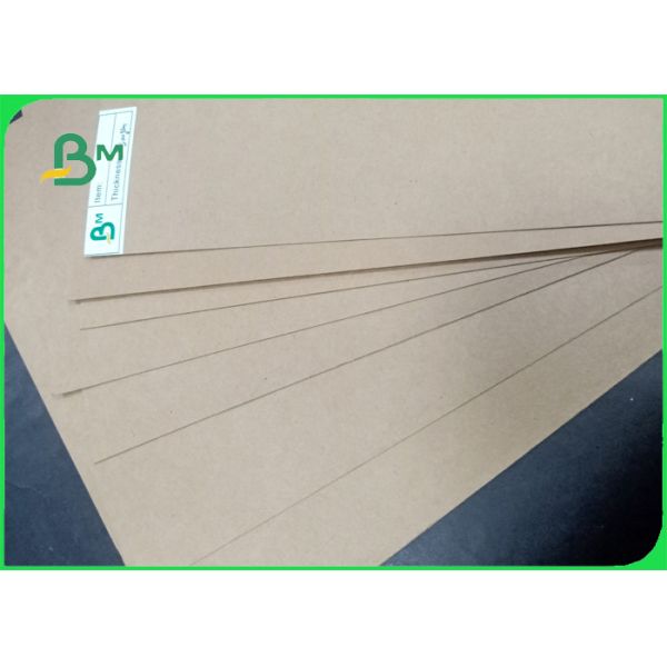 250 - bom papel do ofício do marrom de FDA da dureza 450gsm para o pacote do alimento da rua