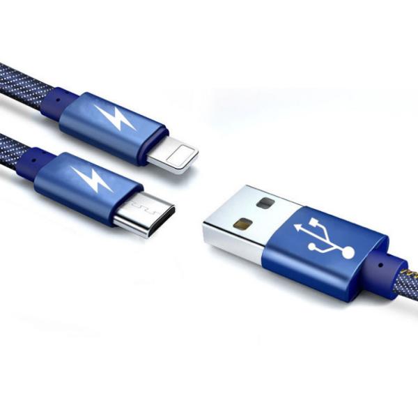 Oem Odm 3.0a Phone Data Transfer Cable Stable High Toughness 1.2m Length