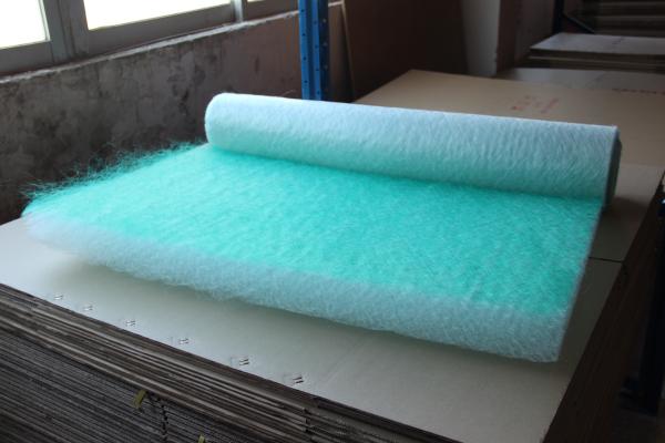 Fiberglass Floor Pre Air Filter G4 Paint Stop Media For Spray Booth Paint