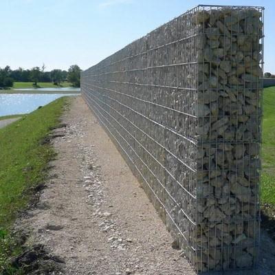 Factory China Welded Gabion Basket Product  Europe Market High Quality 200x100x50cm Welded Gabion Box