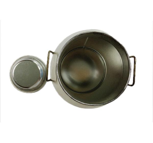 Milk Bottle Appearance Metal Food Box , Water Jug Shape Metal Tin Box