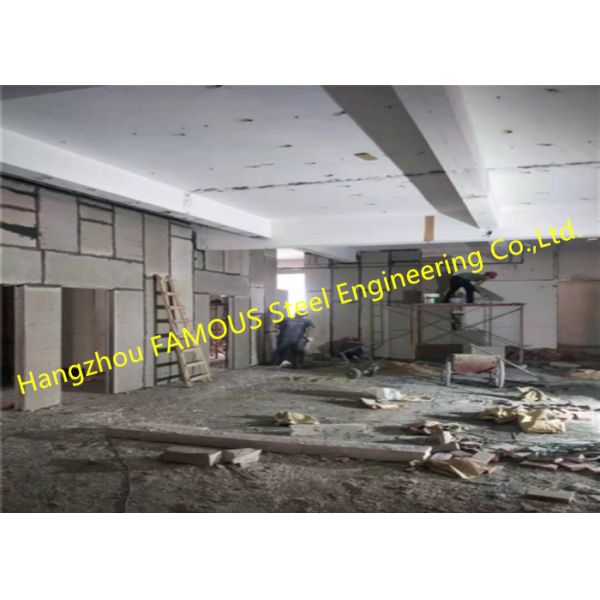 Огнеупорные доски потолка гипса ISO3834, блок гипса 90mm 120mm