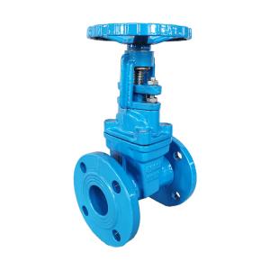 Ductile Iron PN10 Metal Seated Valve GG25 Cast Iron Gate Valve