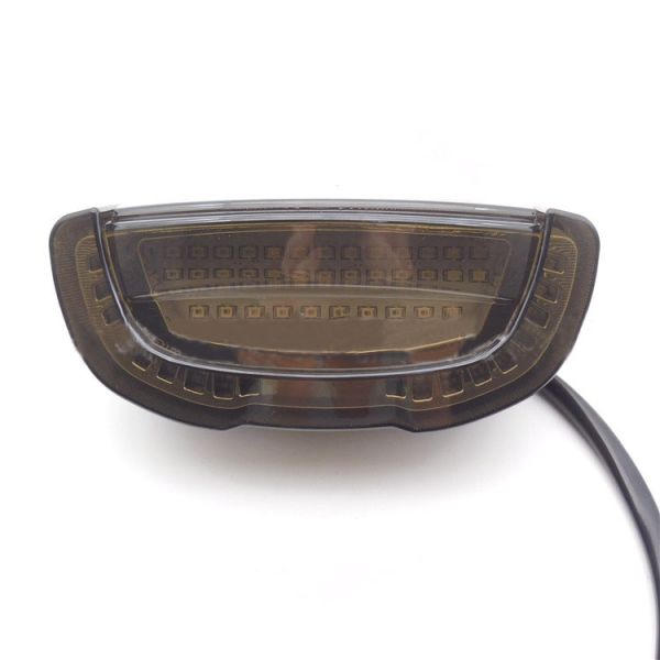 Multifunctional 178g/pcs Black LED Turn Signals for Motorcycle Tail Indicator Light