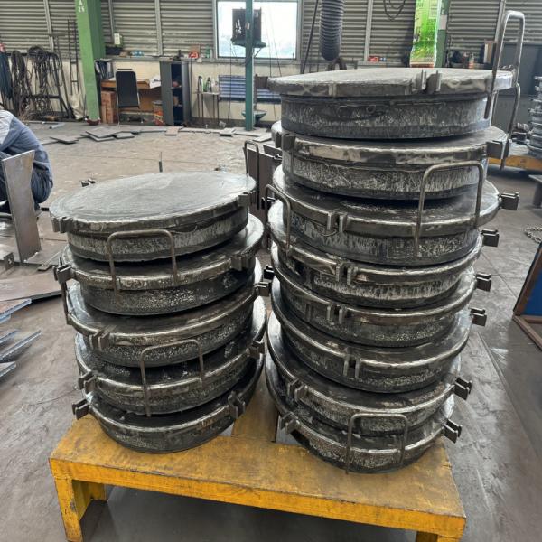 Fabrication de structures en acier de chaudière OEM pour le collecteur de poussière