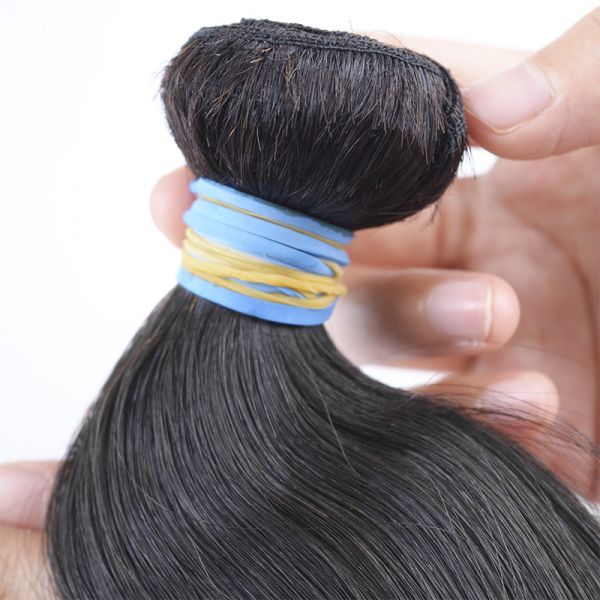 100% Human Hair Weave Bundle Body Wave Peruvian Hair Extansion Soft Smooth