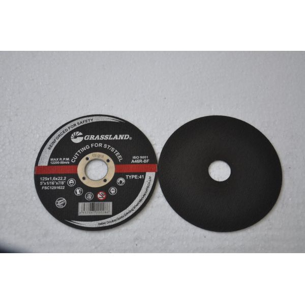125X1.6mm Abrasive Inox 5 Inch Metal Cutting Discs