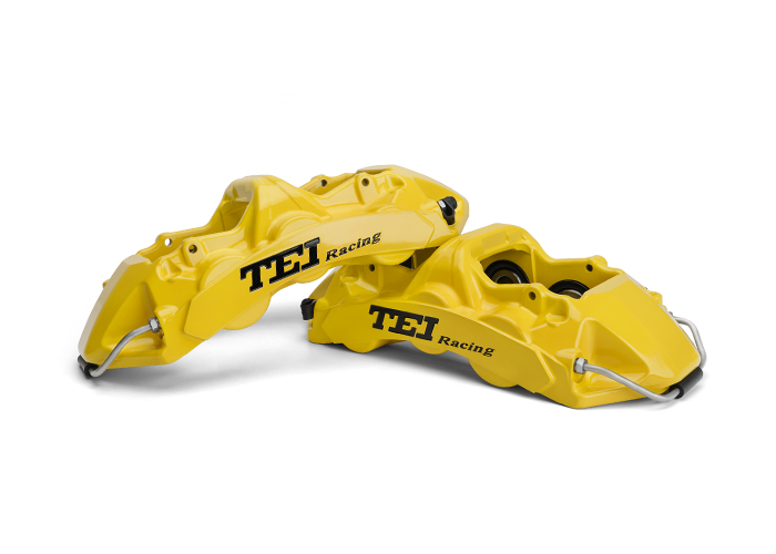 Шесть поршневых TEI Racing Большой тормозный комплект Алюминиевый сплав, изготовленный для Tesla Model S X 3 RS+