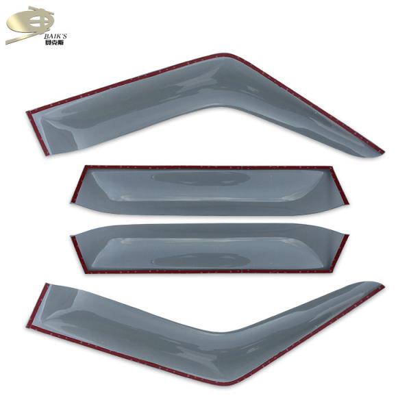 Decoration Black Acrylic Car Window Visor Double Cab 1kgs