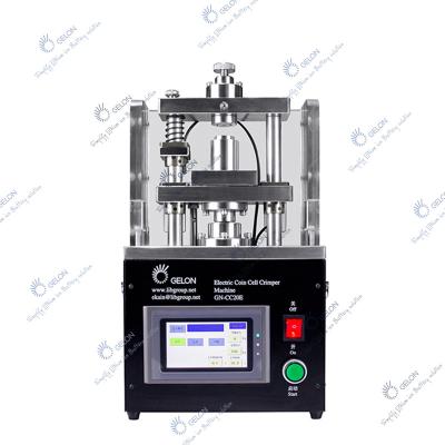 Máquina de selagem de friso da máquina do conjunto de pilha da moeda de AC220V 50HZ para a bateria