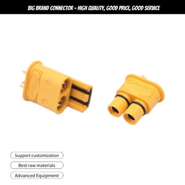 TX60-L Model Aircraft Plug , 2 Pin Connector Male And Female With Lock