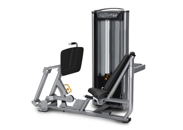 Seated Extension Calf Workout Leg Press Machine , Commercial Gym Machines